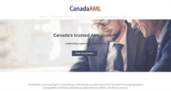 Desktop Screenshot of canadaaml.com